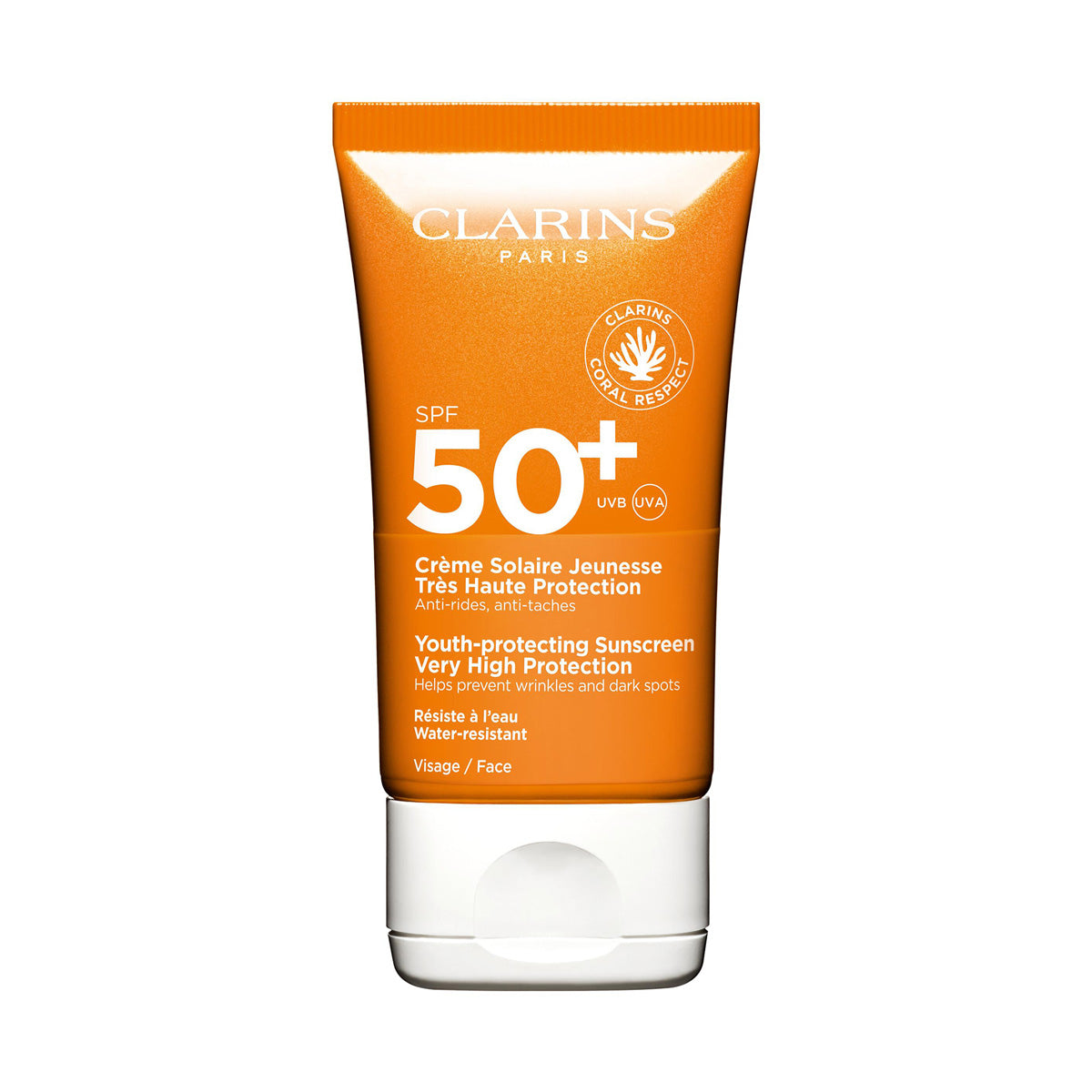 娇韵诗 高防护面部青春防晒霜 SPF50+ 50ML